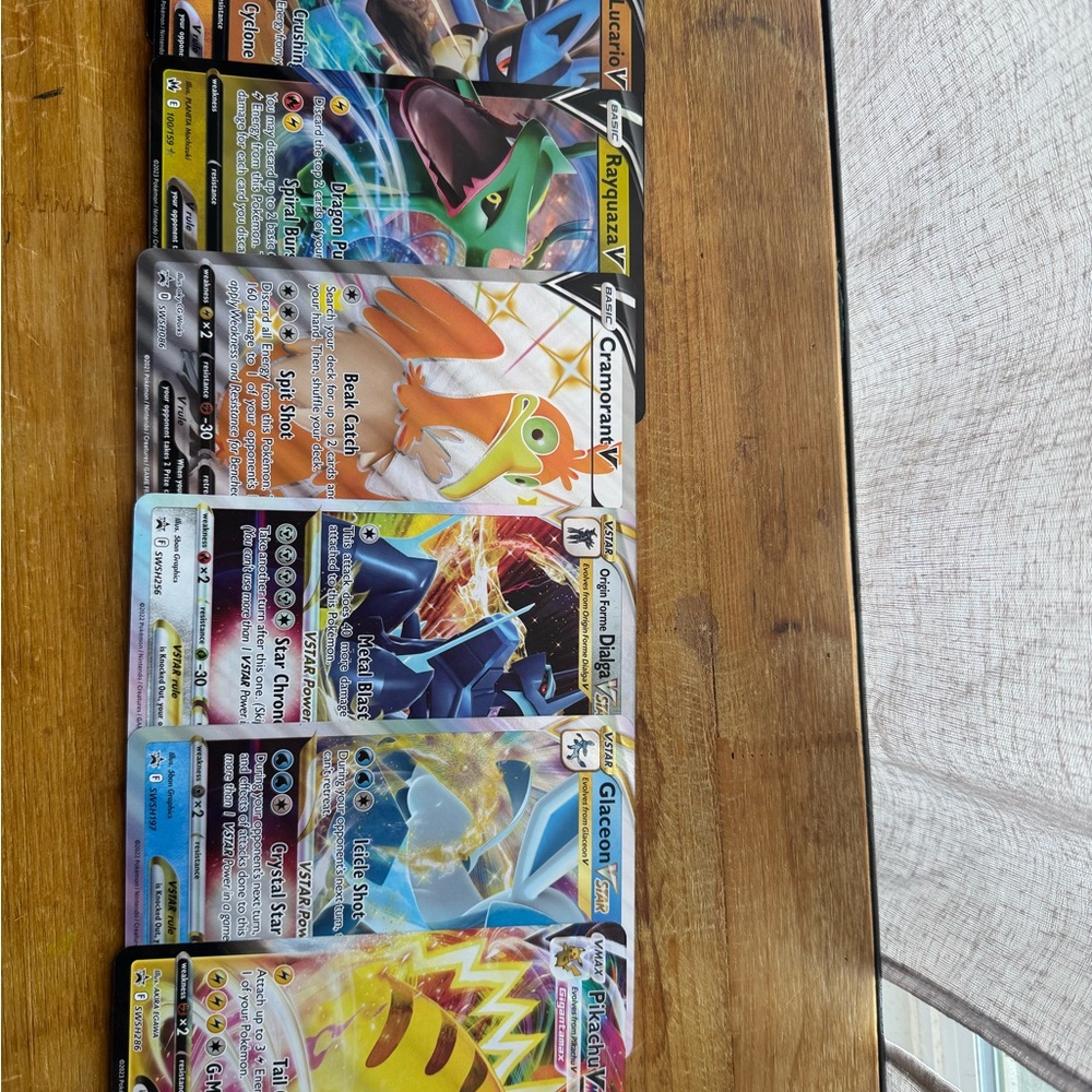 Pokemon Over sized Trading Card Set